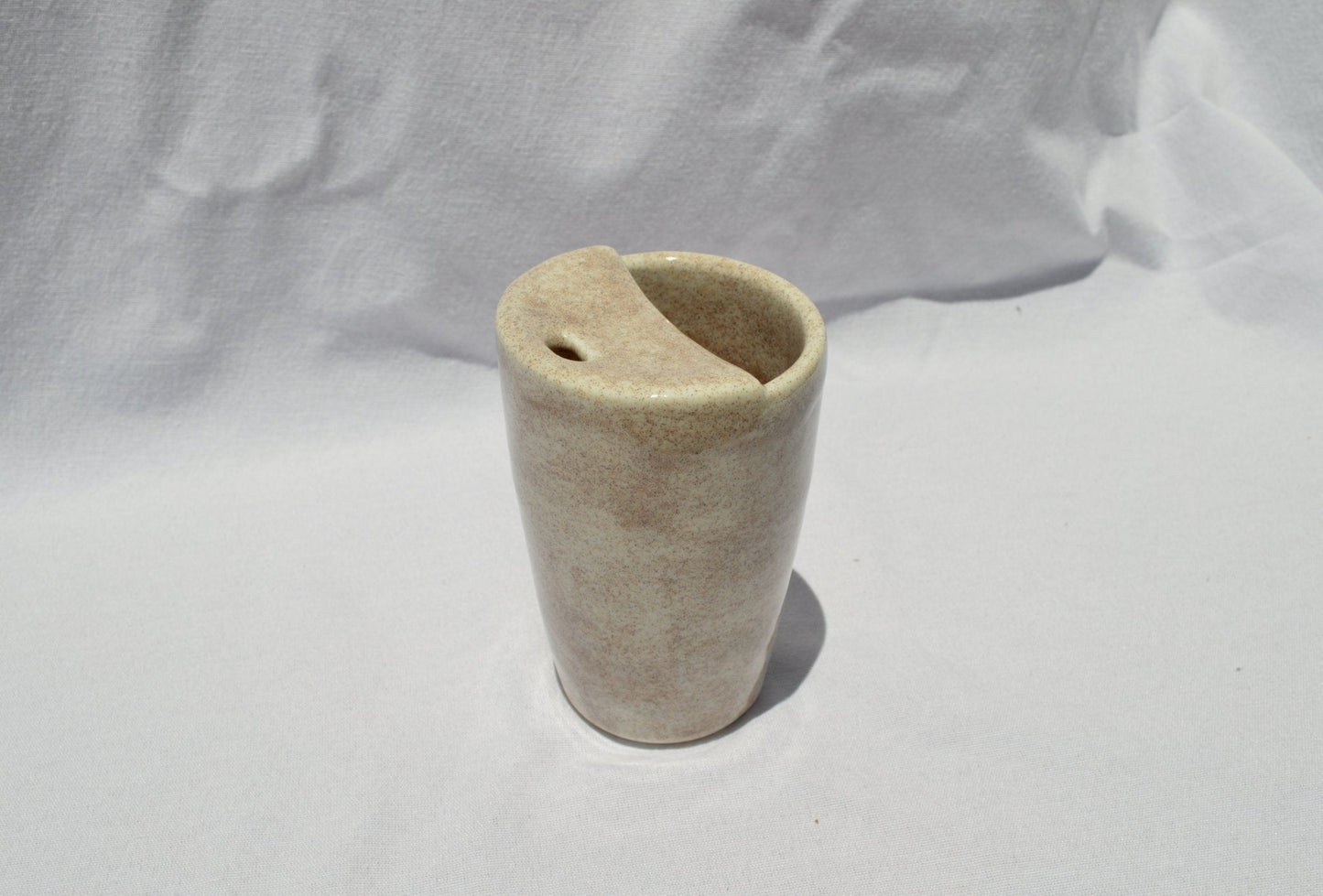 Oatmeal To - Go Mug - Earth Animated Pottery
