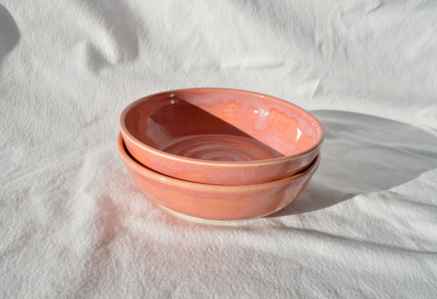 Sunrise Bowls - Set of Two - Earth Animated Pottery