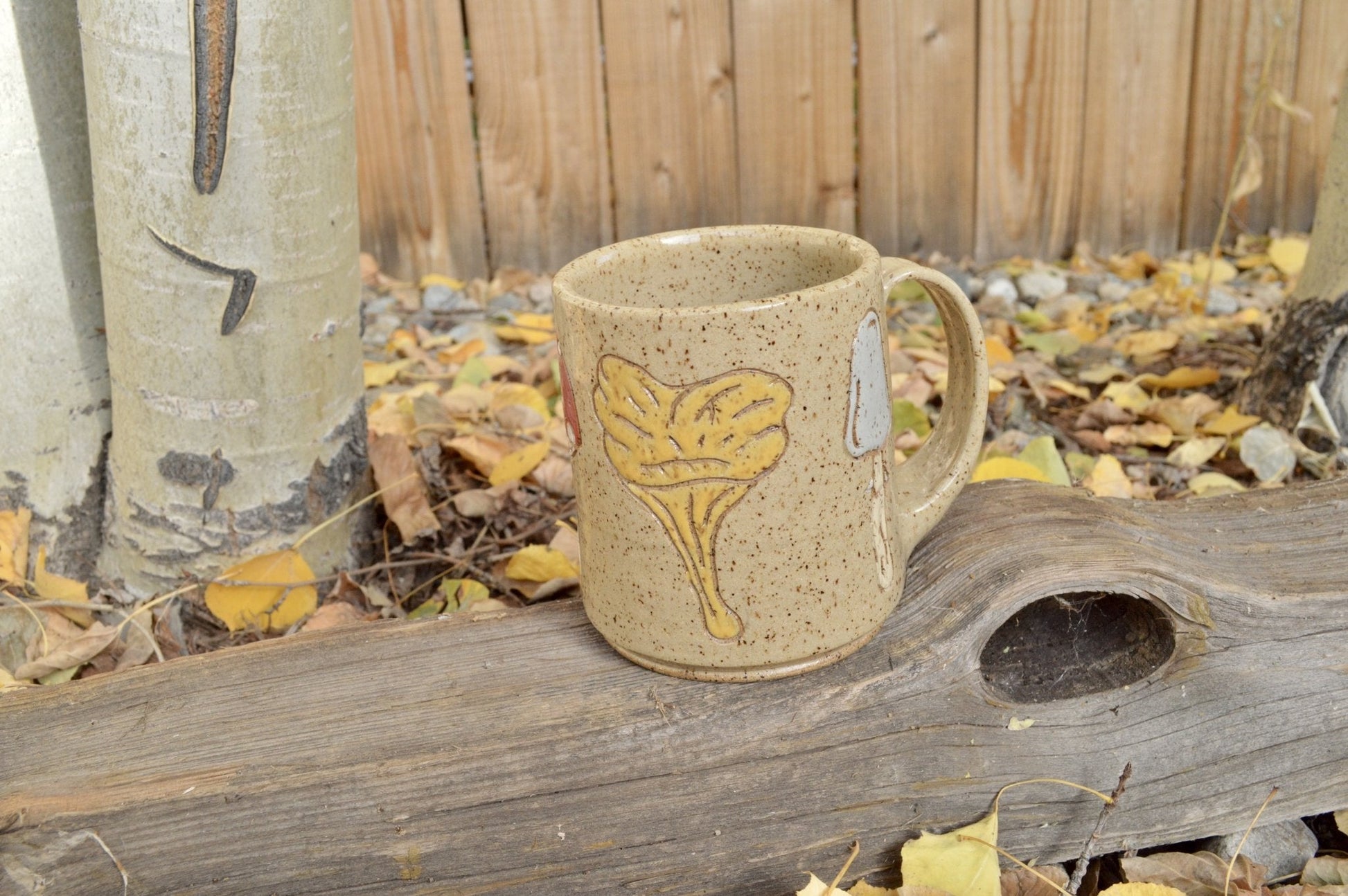 2nd - Mushroom Mug - Earth Animated Pottery