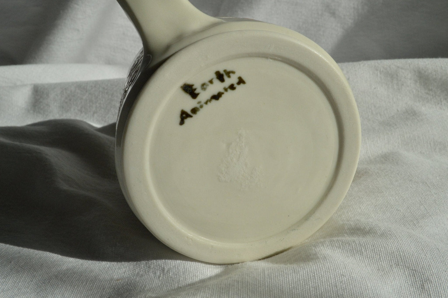 2nd - Pinecone Mug - Earth Animated Pottery