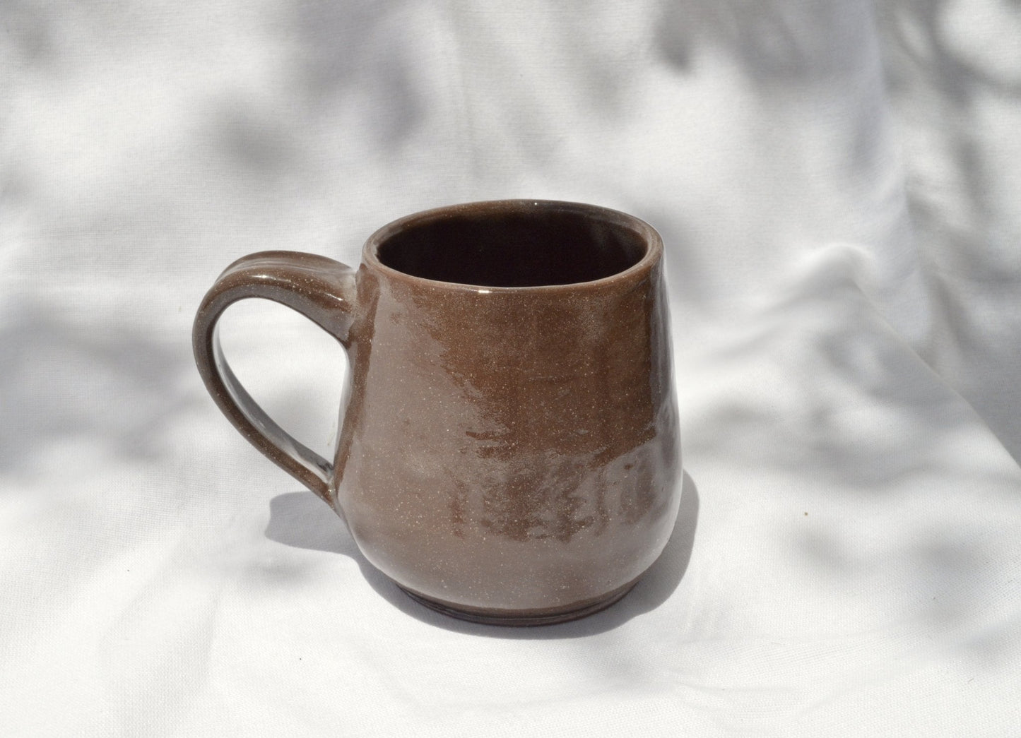 Chocolate Mug Size Large - 1 - Earth Animated Pottery