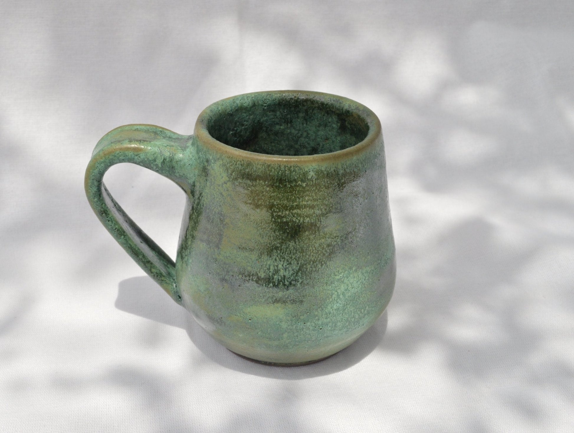 Emerald Mug Size Regular - 1 - Earth Animated Pottery