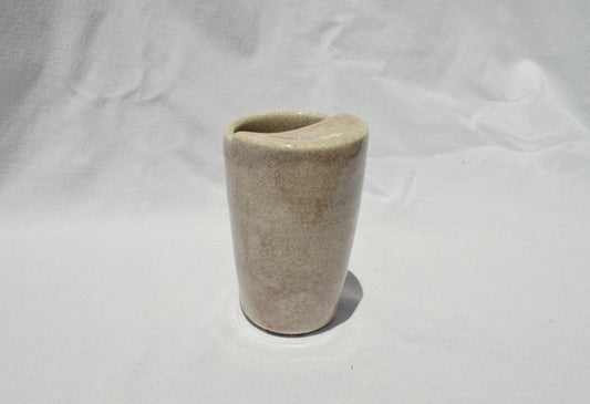 Oatmeal To - Go Mug - Earth Animated Pottery