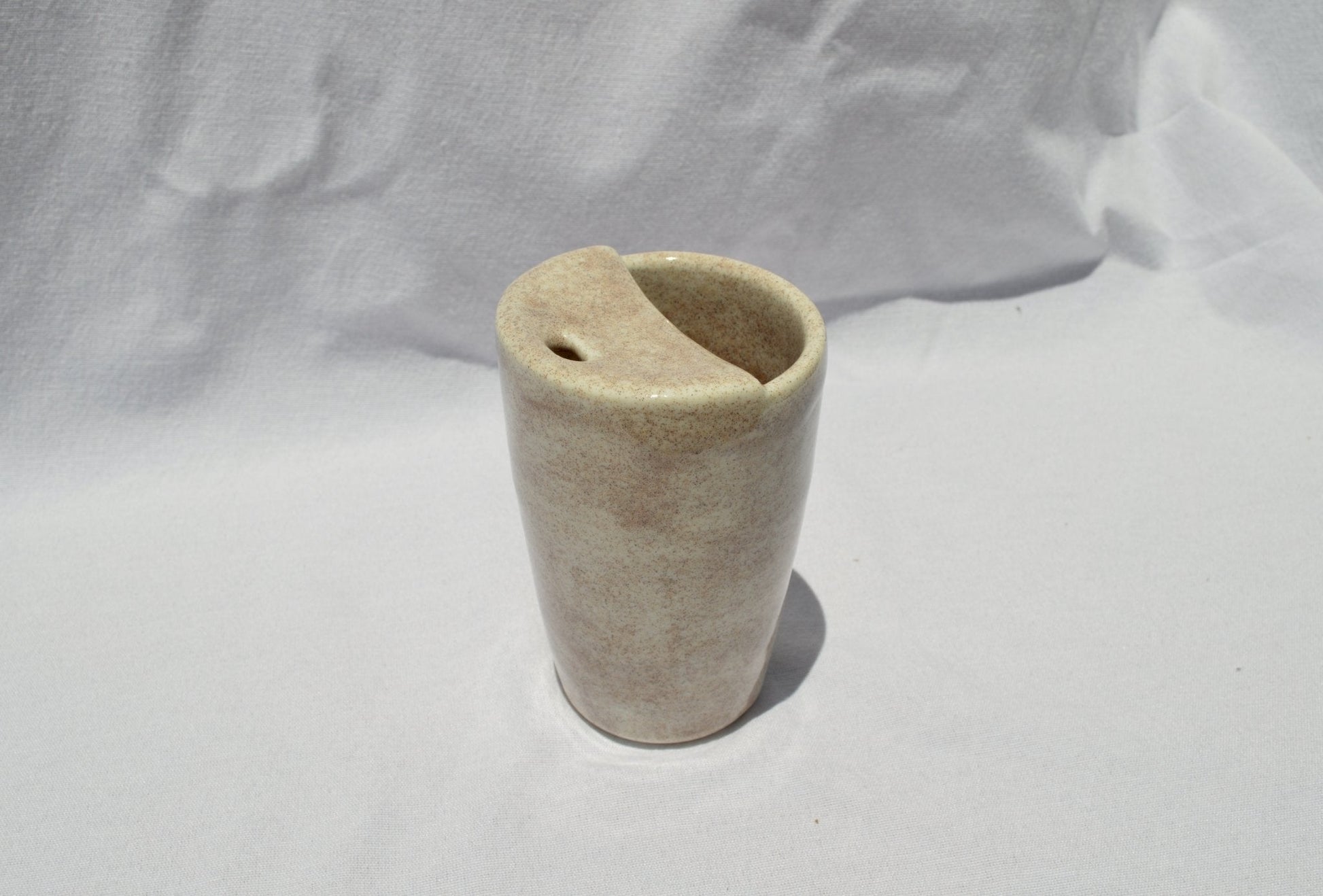 Oatmeal To - Go Mug - Earth Animated Pottery