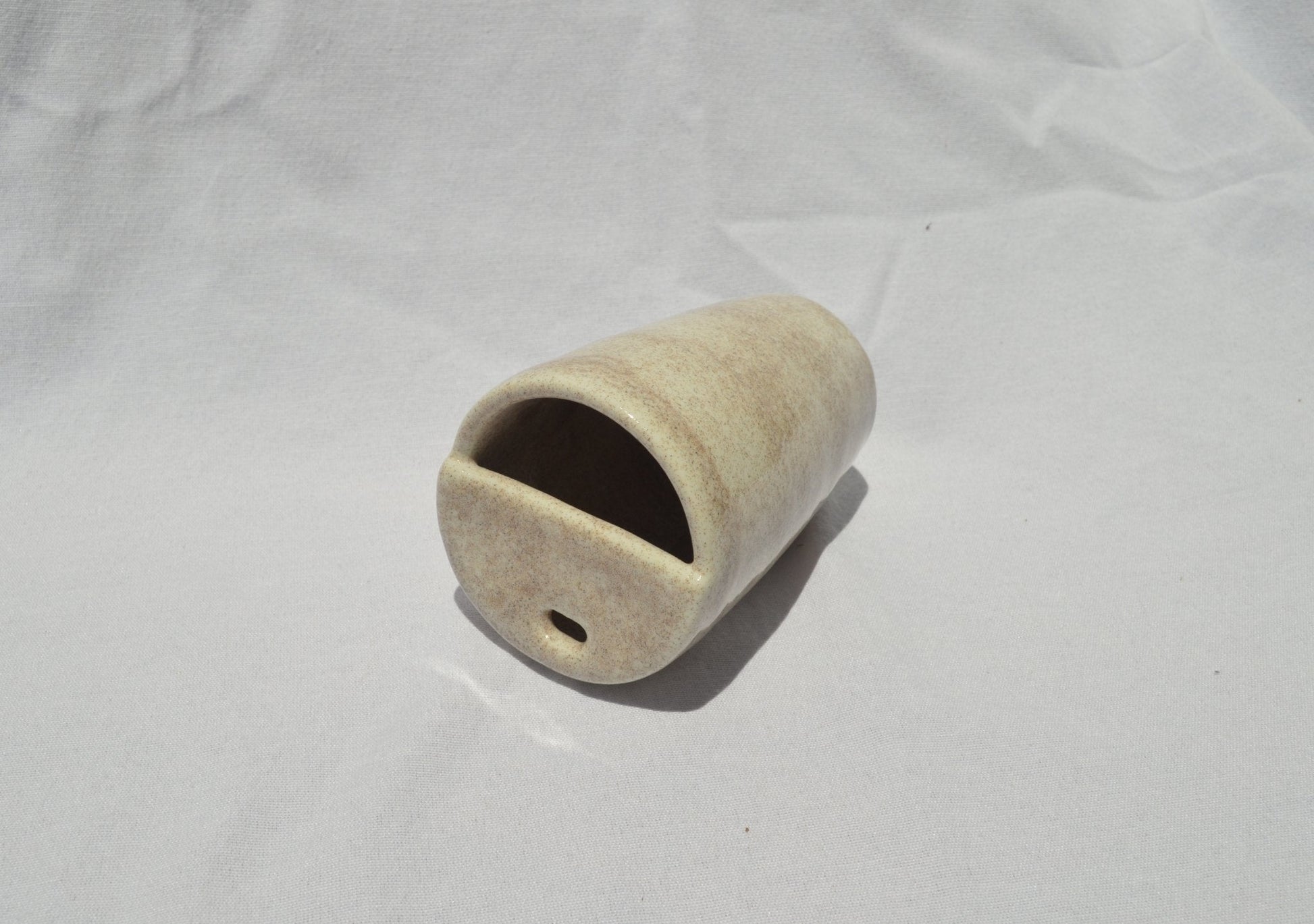 Oatmeal To - Go Mug - Earth Animated Pottery