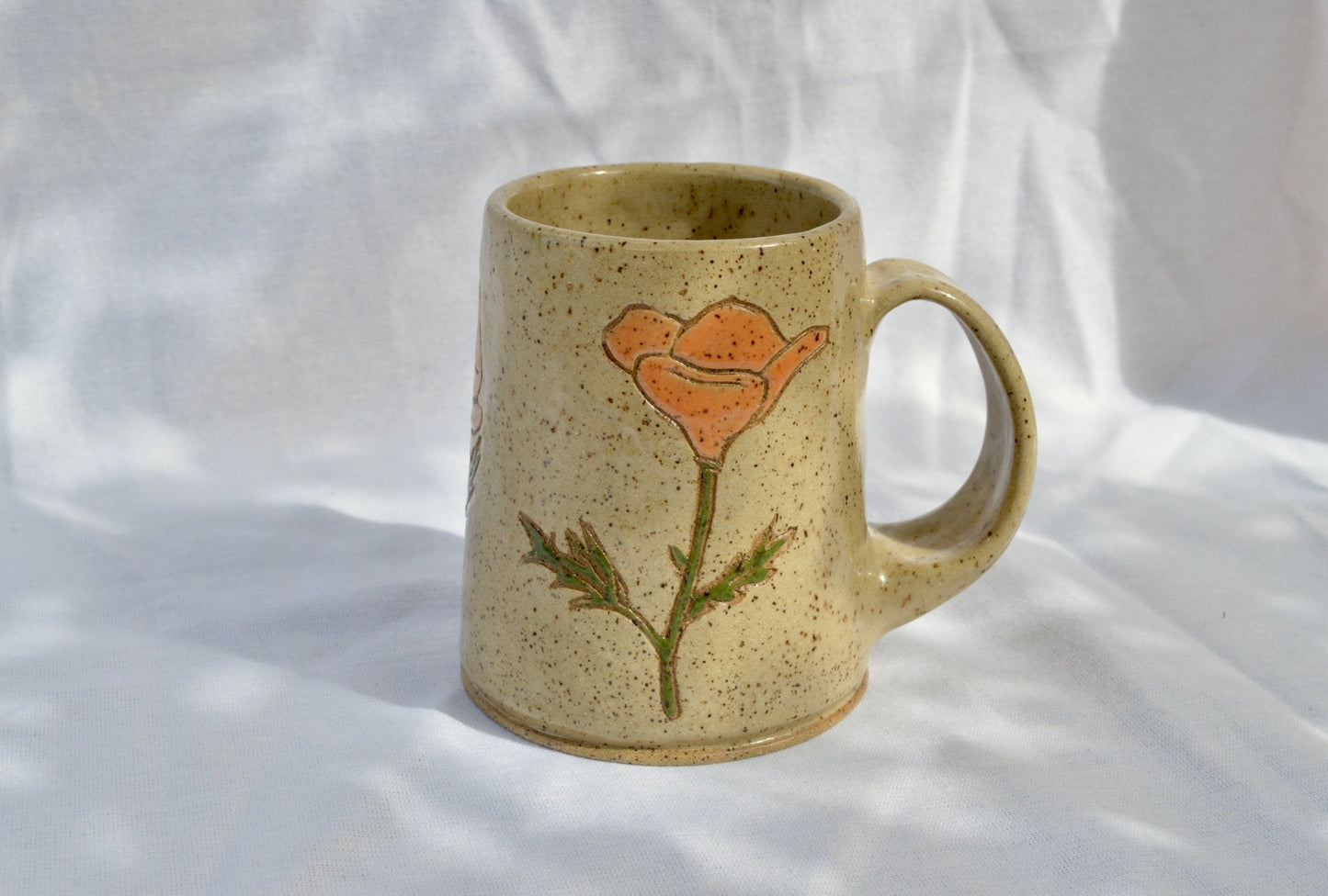 Poppy Mug Size Regular - 1 - Earth Animated Pottery