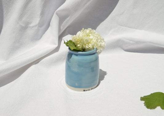 Sky Bud Vase - Earth Animated Pottery